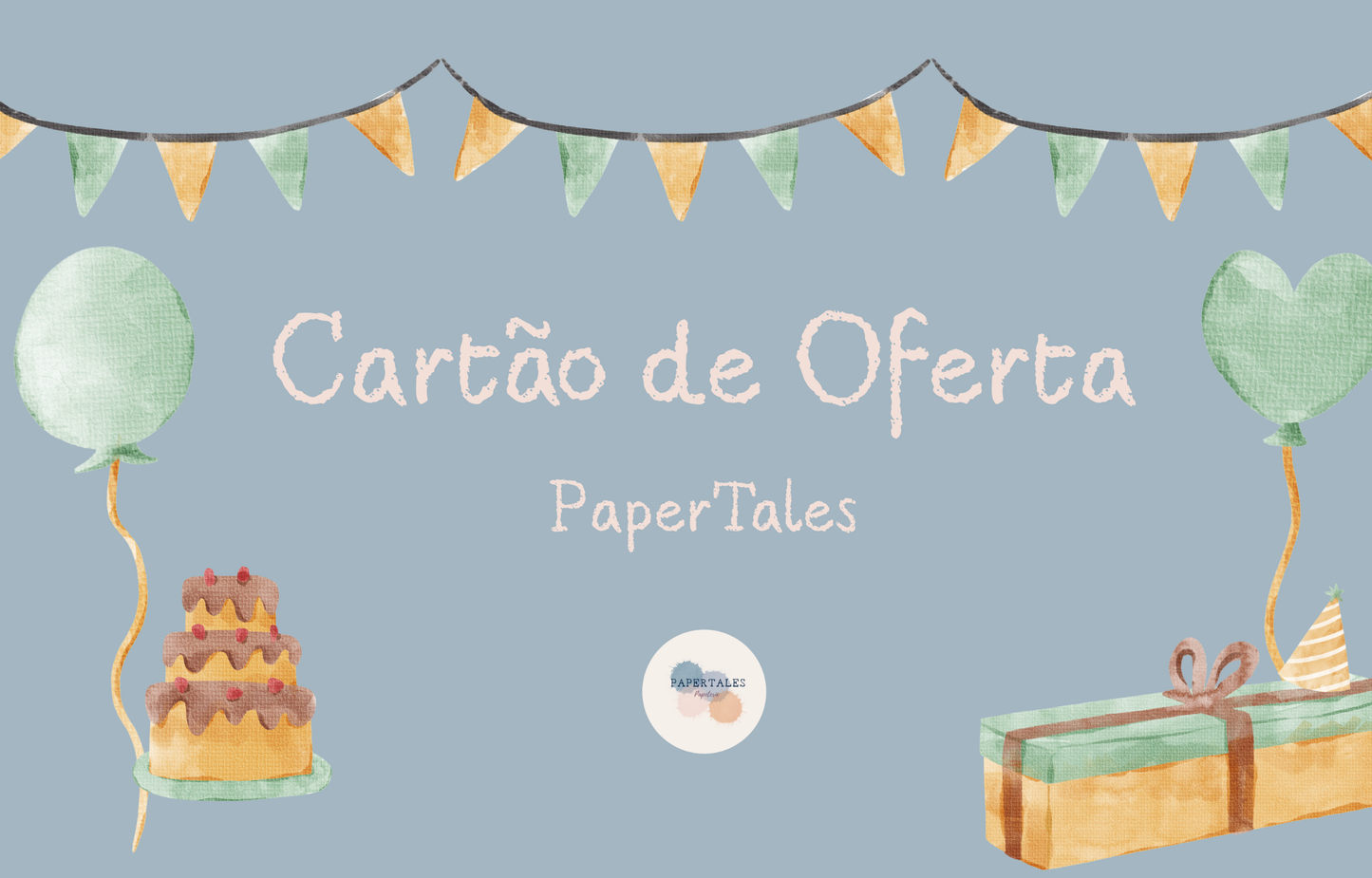 Cartão de Oferta PaperTales